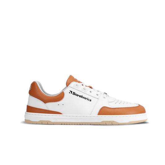 Barfuß-Sneaker Barebarics Wave - Weiß & Orange (SALE)