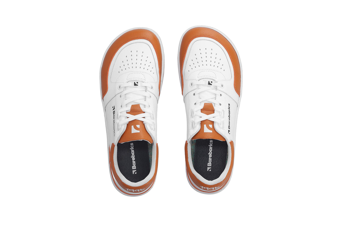 Barfuß-Sneaker Barebarics Wave - Weiß & Orange (SALE)