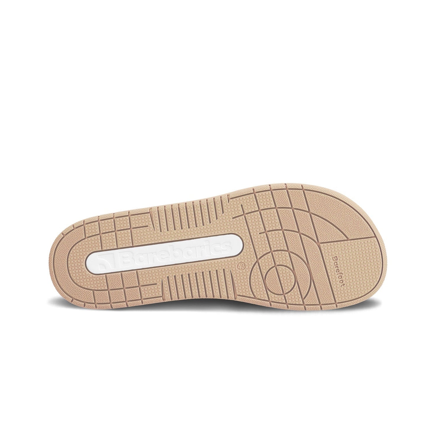 Barfuß-Sneaker Barebarics Wave - Weiß & Sonnenuntergangsgelb