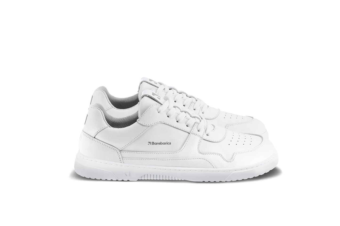 Barfuß-Sneaker Barebarics Zing - All White - Leder (SALE)