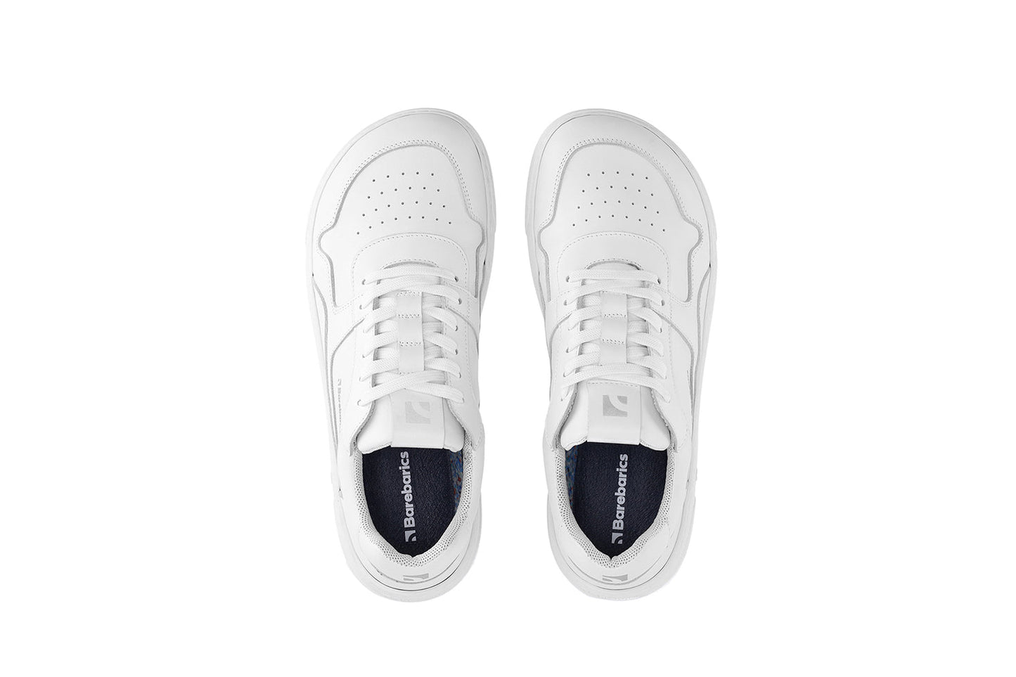 Barfuß-Sneaker Barebarics Zing - All White - Leder (SALE)