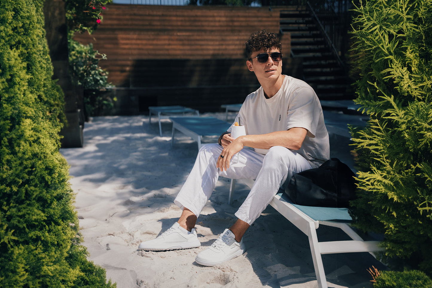 Barfuß-Sneaker Barebarics Zing - All White - Leder (SALE)