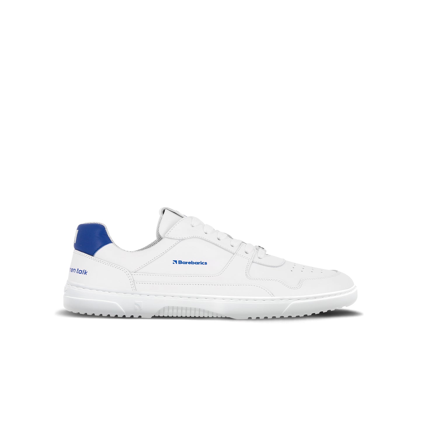 Barfuß-Sneaker Barebarics Zing - Brave Men Talk - Weiß & Blau