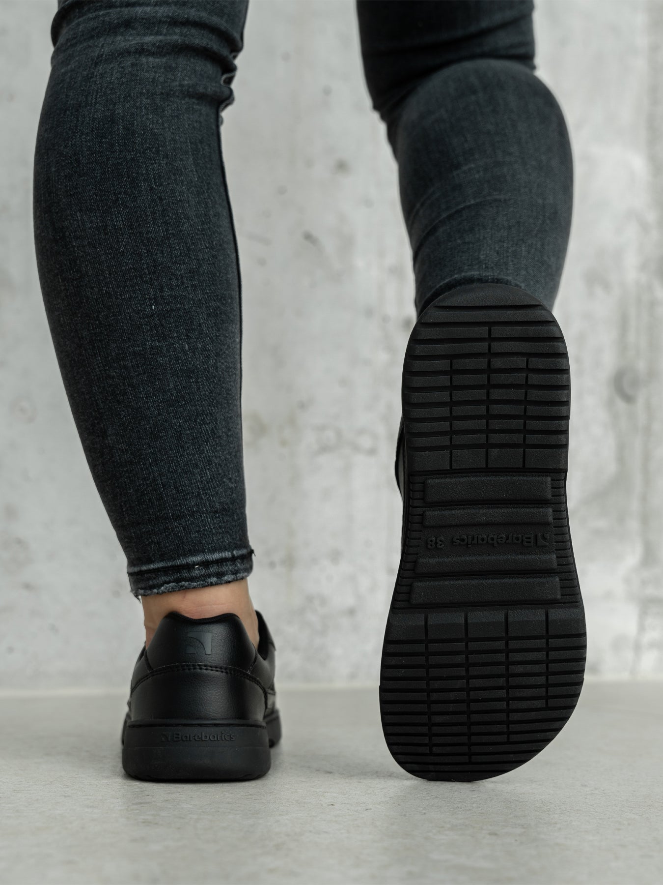 Barfuß-Sneaker Barebarics Zing - Fresh - Ganz Schwarz
