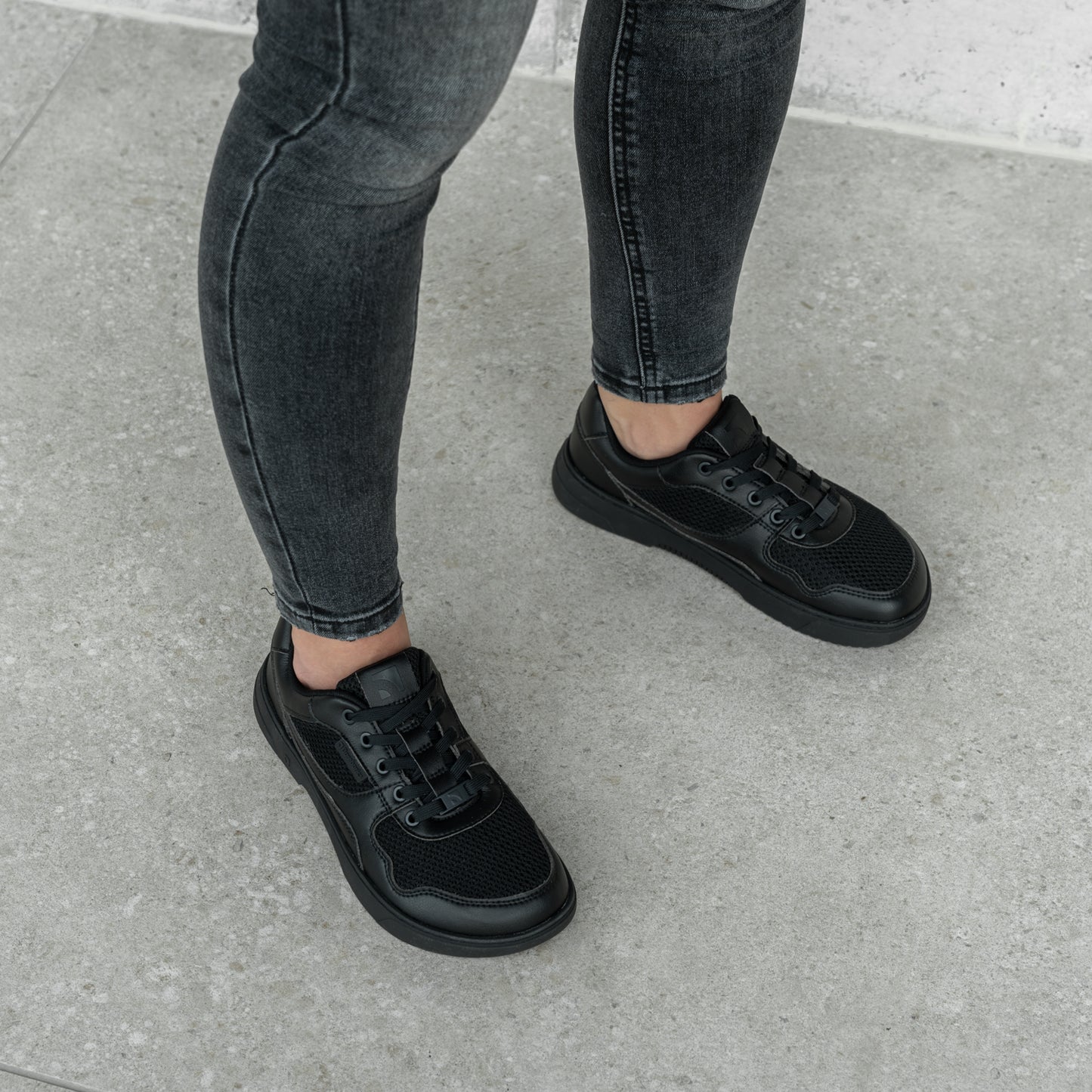 Barfuß-Sneaker Barebarics Zing - Fresh - Ganz Schwarz