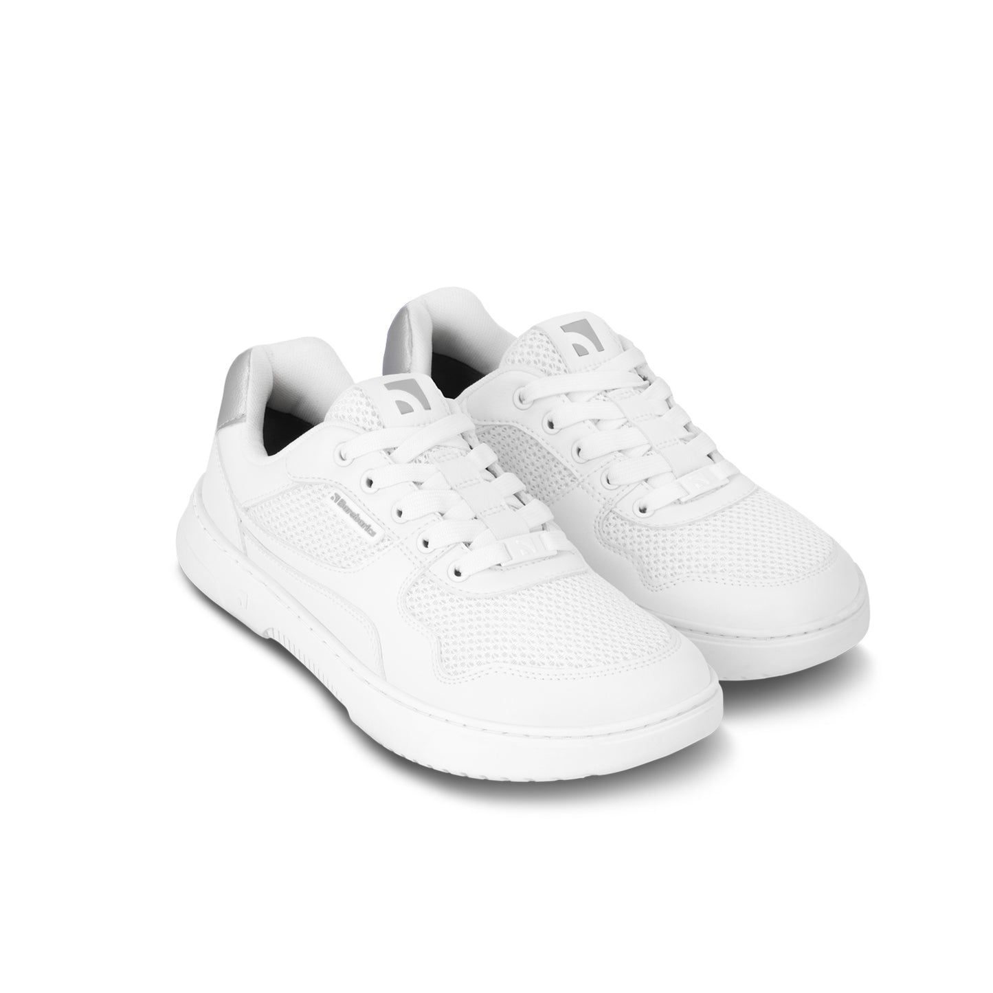 Barfuß-Sneaker Barebarics Zing - Fresh - Weiß & Silber