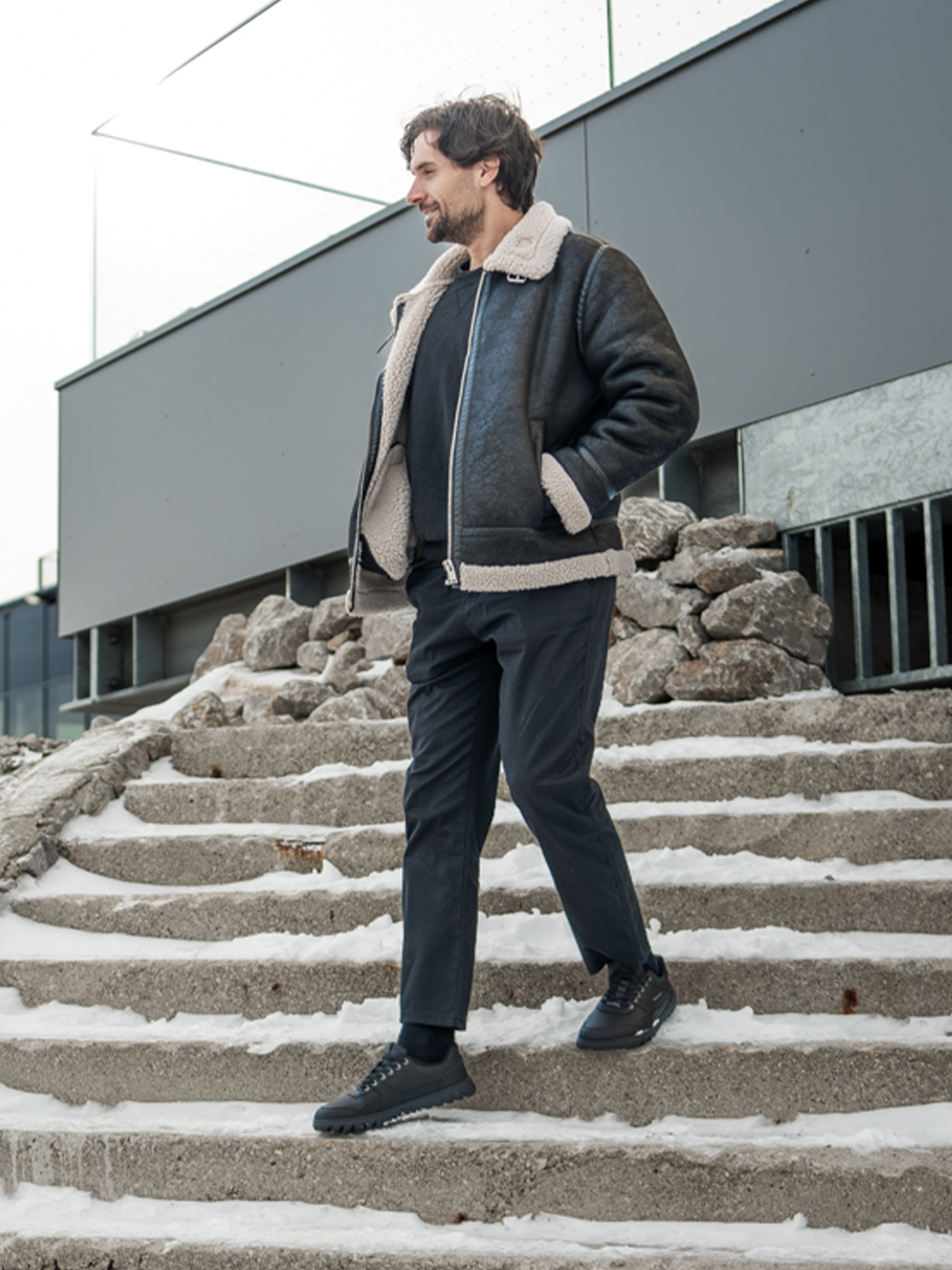 Barfuß-Sneaker Barebarics Zing Frost - All Black