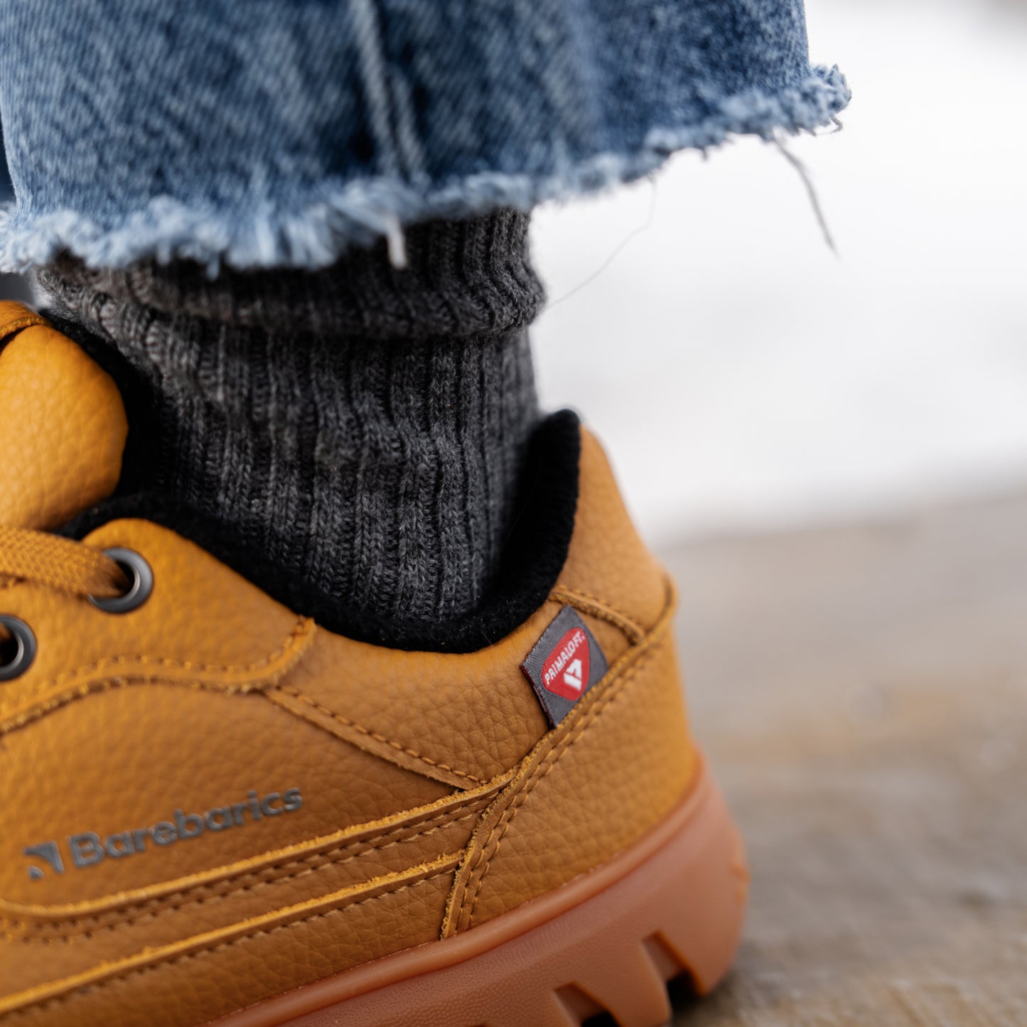 Barfuß-Sneaker Barebarics Zing Frost - Helles Karamell