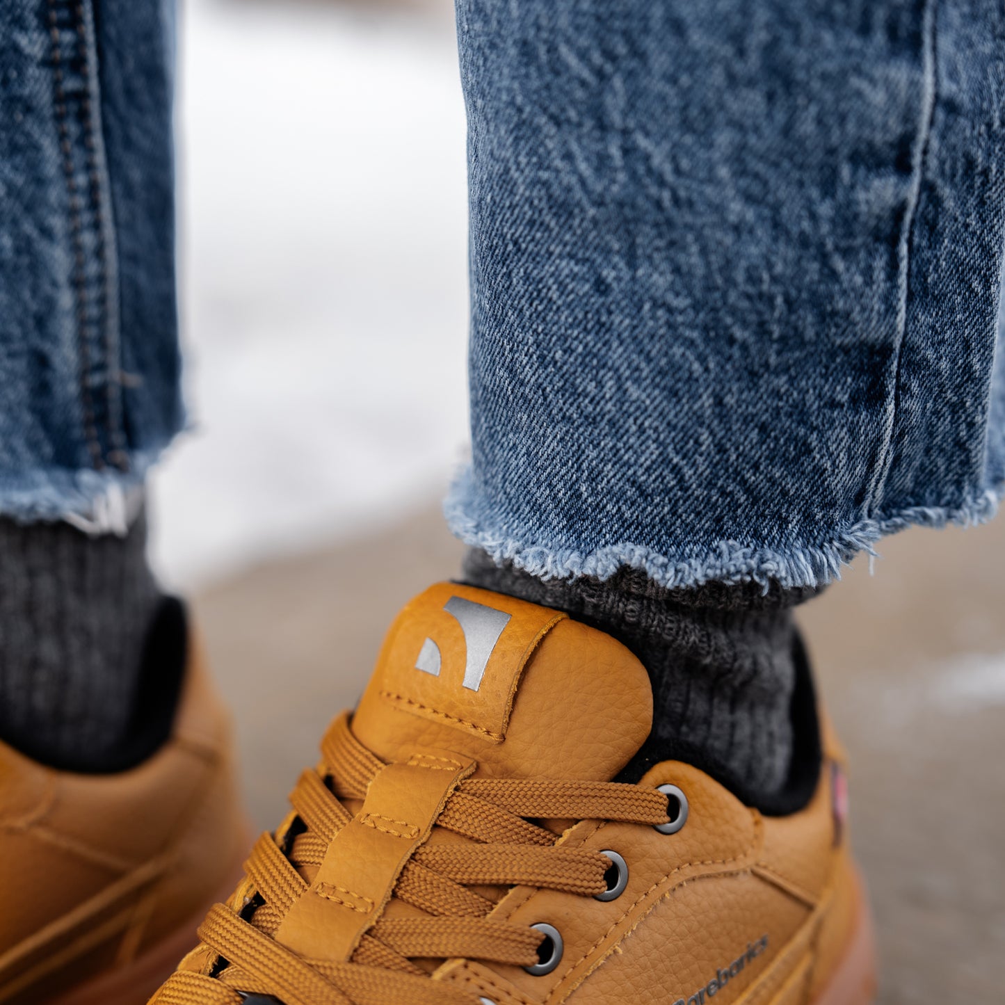 Barfuß-Sneaker Barebarics Zing Frost - Helles Karamell