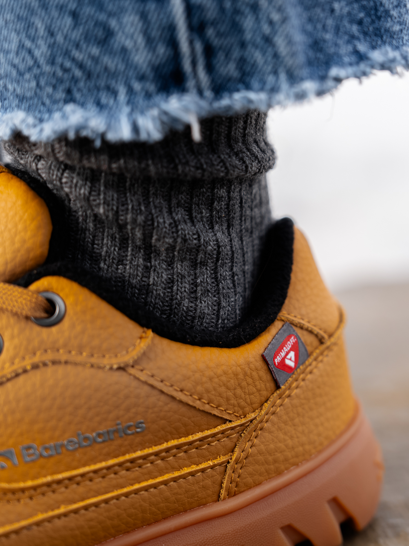 Barfuß-Sneaker Barebarics Zing Frost - Helles Karamell