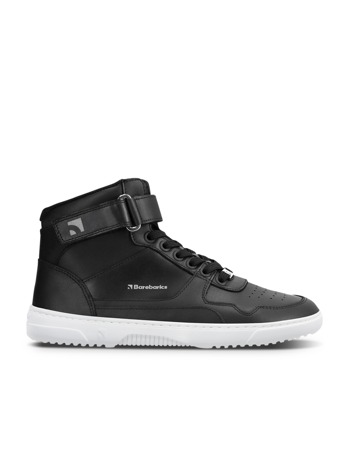 Barefoot Sneakers Barebarics Zing - High Top - Black & White