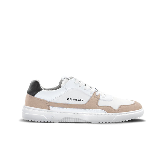 Barfuß-Sneaker Barebarics - Zing - Weiß & Beige