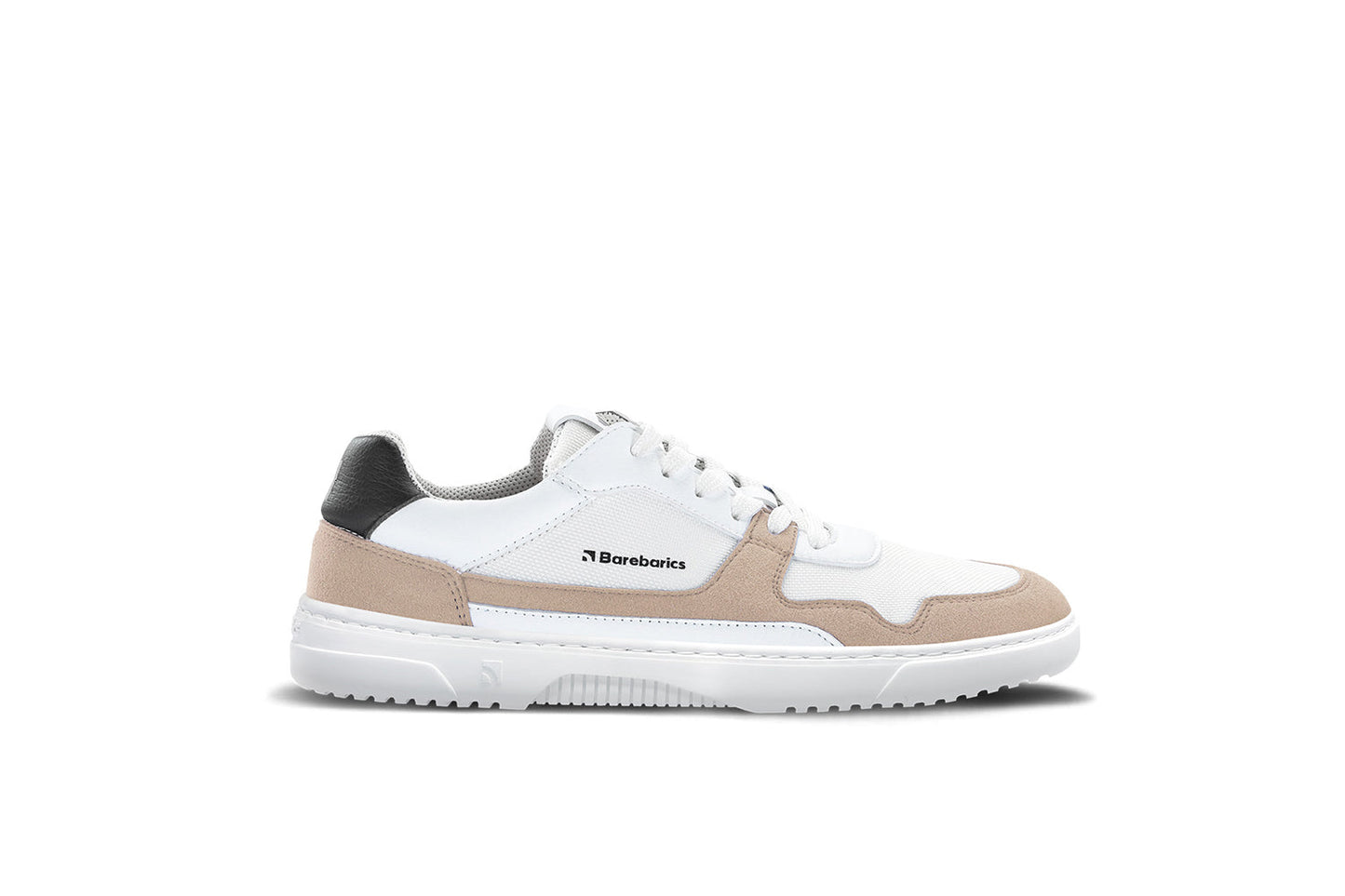 Barfuß-Sneaker Barebarics - Zing - Weiß & Beige
