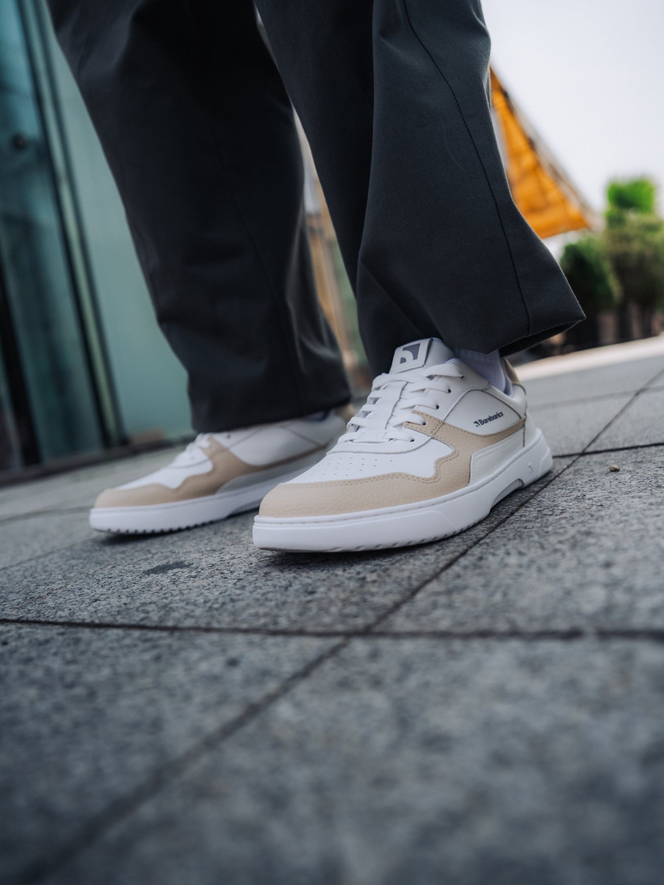Barfuß-Sneaker Barebarics Zing - Weiß & Creme