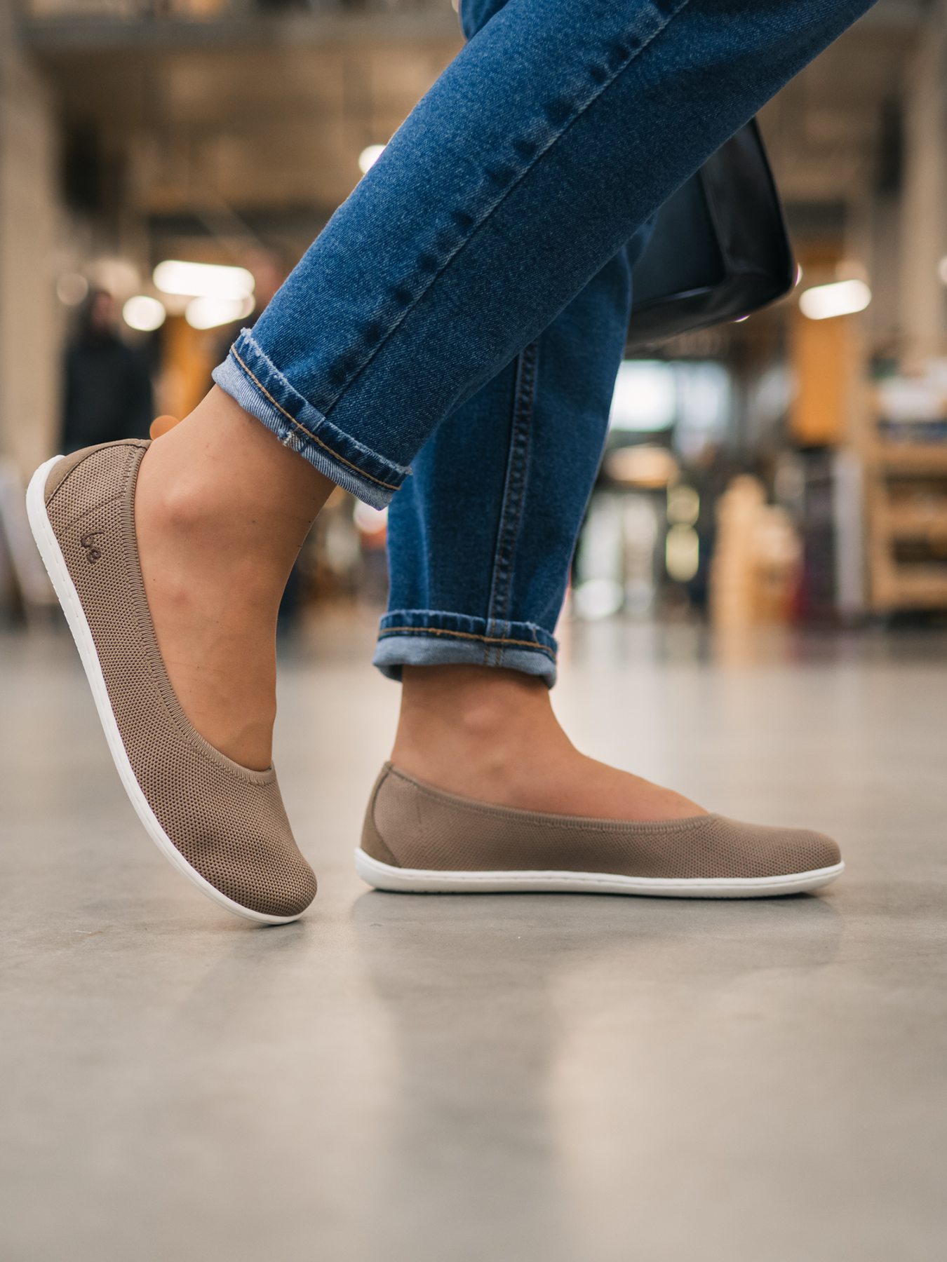 Ballerinas Be Lenka Delight - Biscuit Brown