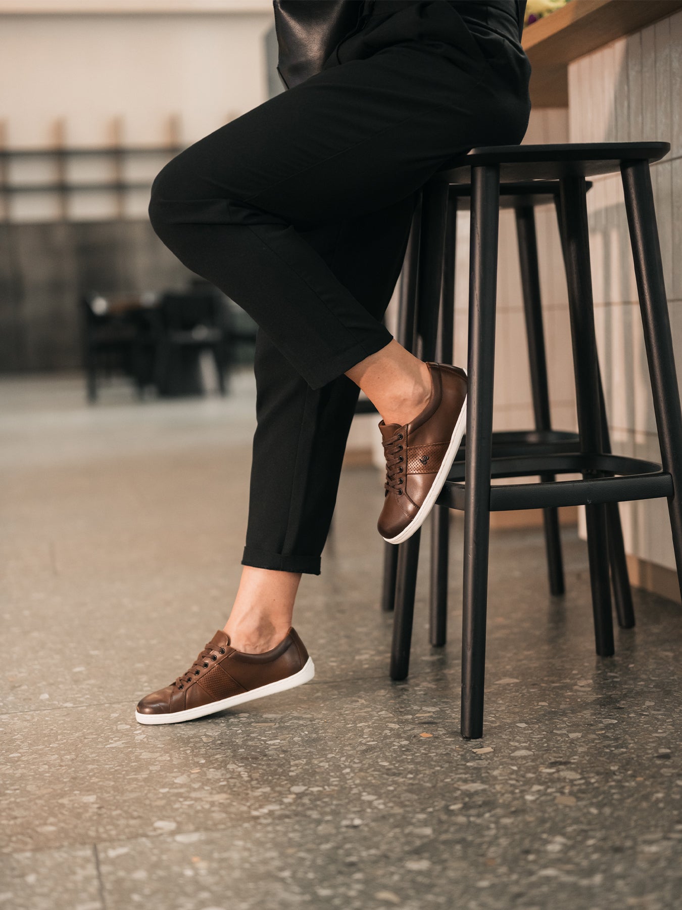 Barfuß-Sneaker Be Lenka Elite - Dunkelbraun