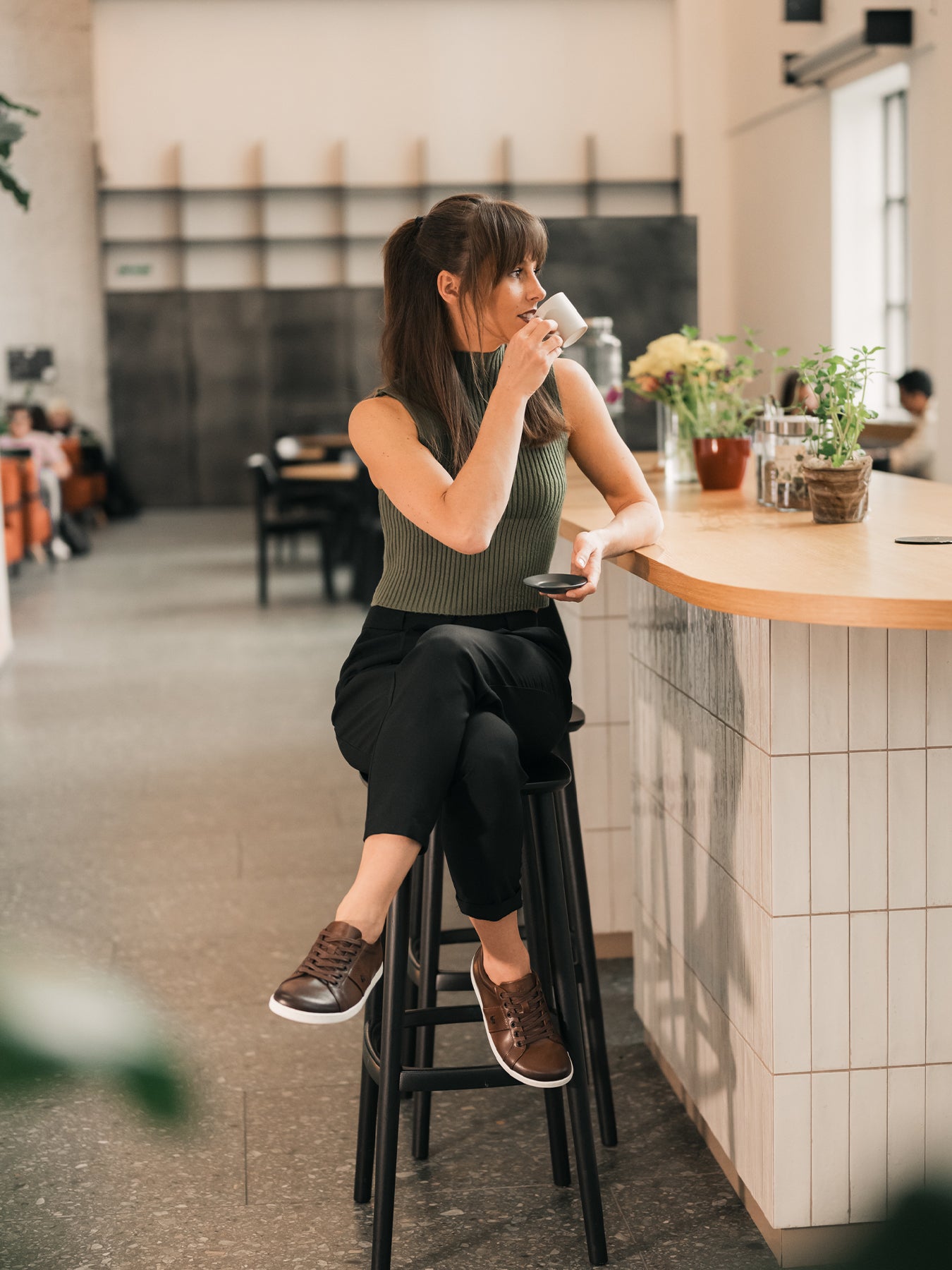 Barfuß-Sneaker Be Lenka Elite - Dunkelbraun