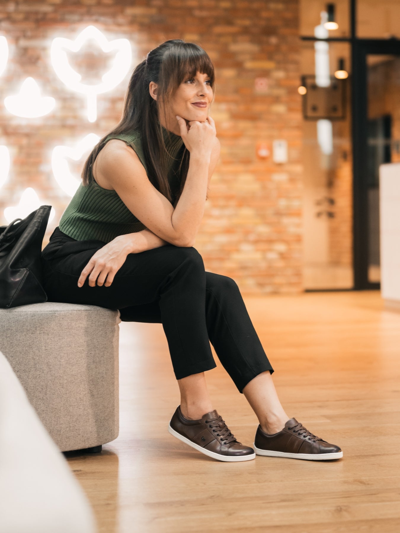 Barfuß-Sneaker Be Lenka Elite - Dunkelbraun