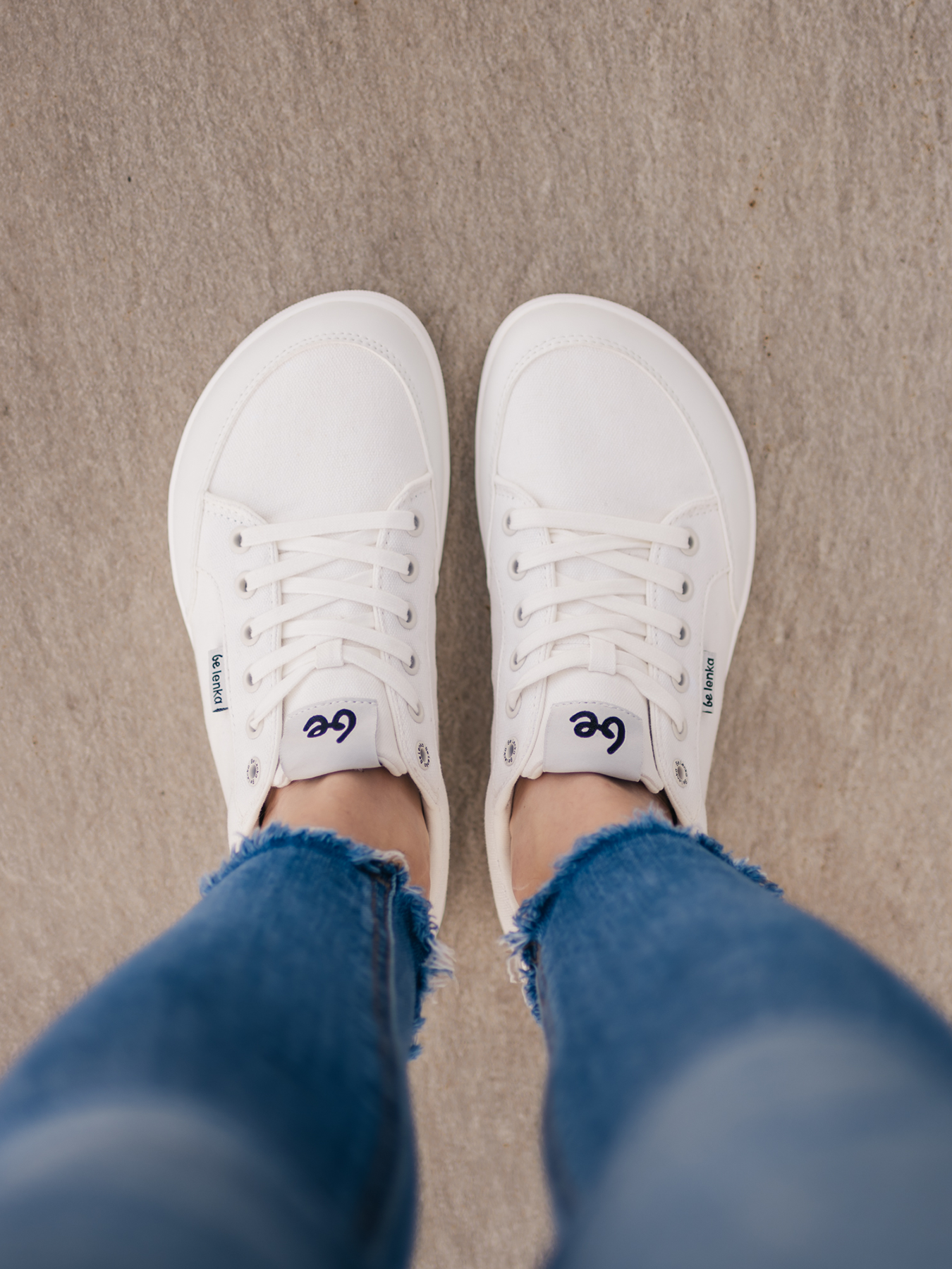 Barfuß-Sneaker Be Lenka Rebound - All White