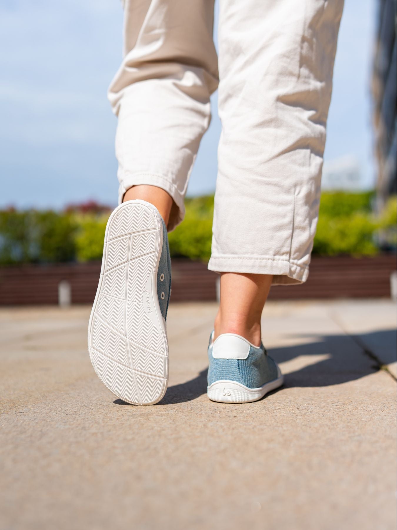 Barfuß-Sneaker Be Lenka Rebound - Denim Hellblau