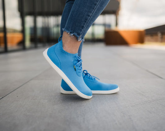 Barfuß-Sneaker Be Lenka Stride - Blau & Weiß