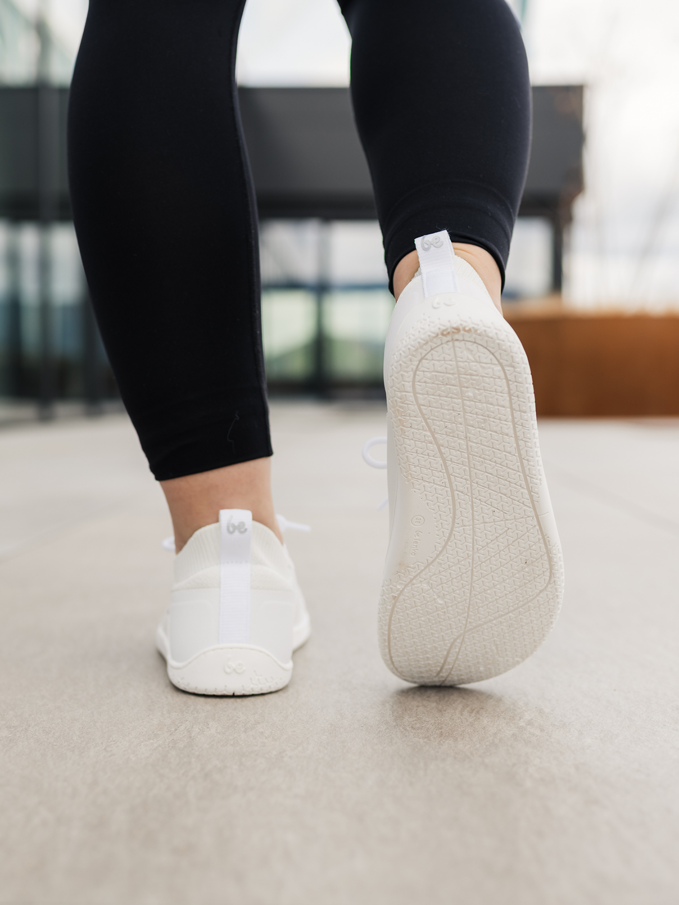 Barfuß-Sneaker Be Lenka Swift - All White