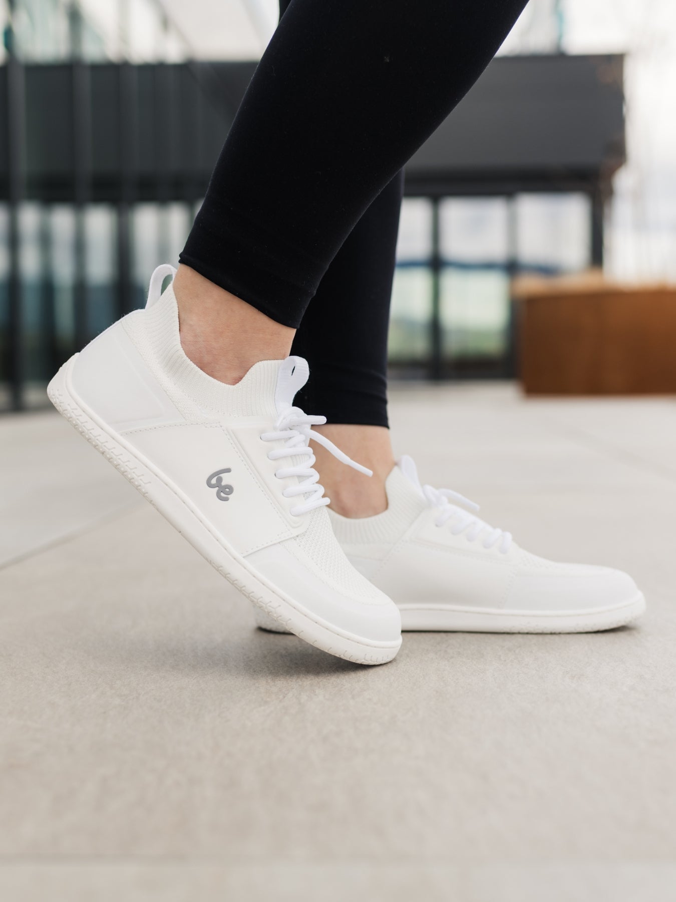 Barfuß-Sneaker Be Lenka Swift - All White
