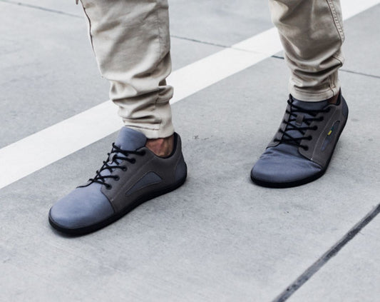 Barfuß-Sneaker - Be Lenka Whiz - Grau