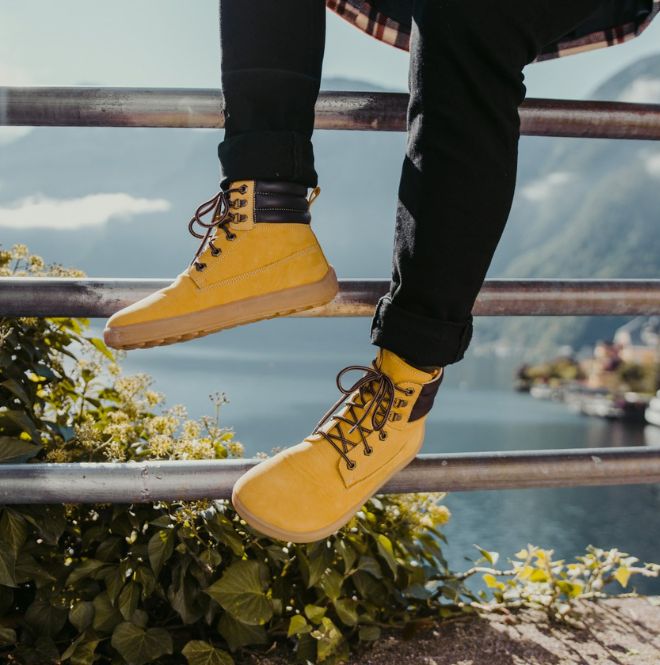 Barfußstiefel Be Lenka Nevada - Senf