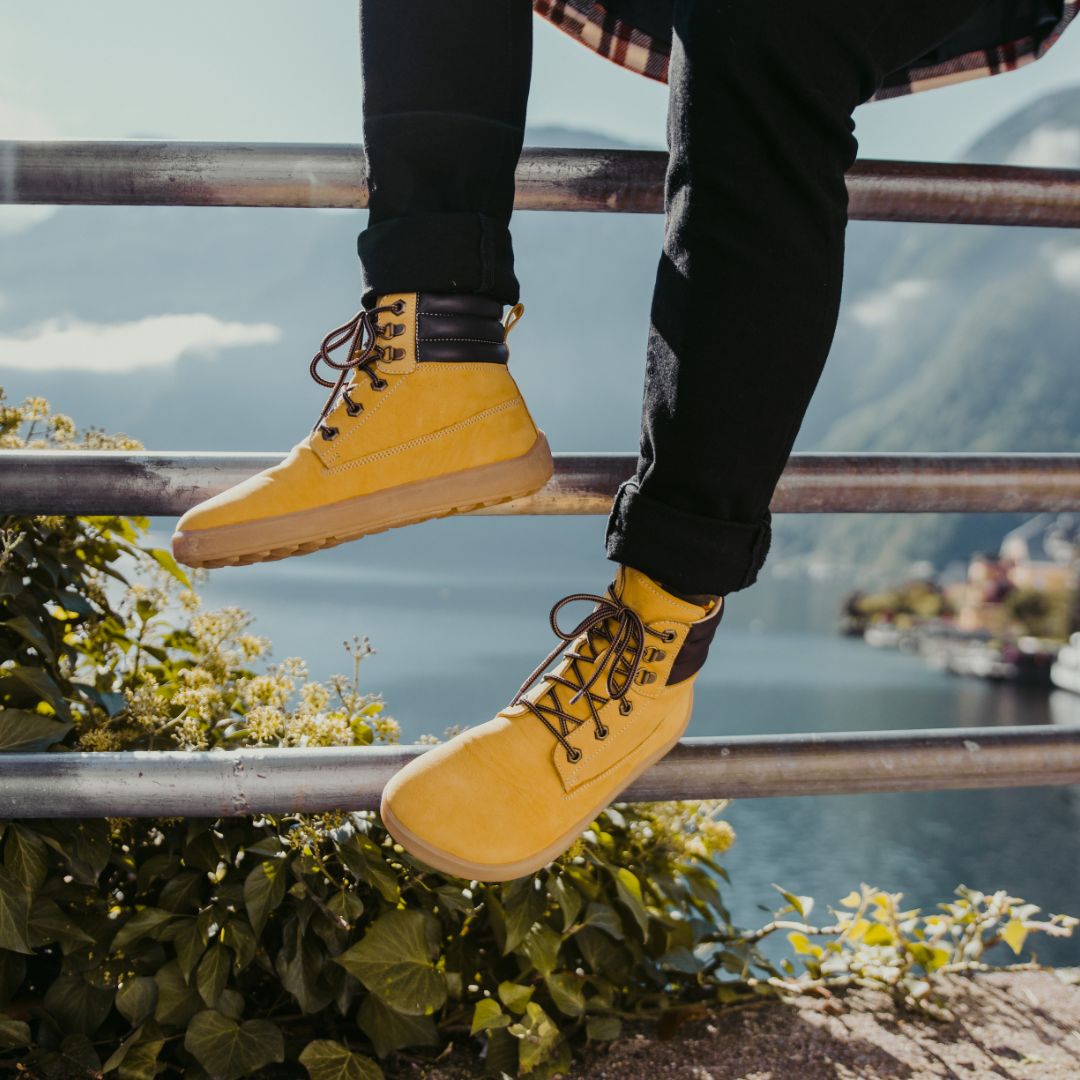 Barfußstiefel Be Lenka Nevada - Senf
