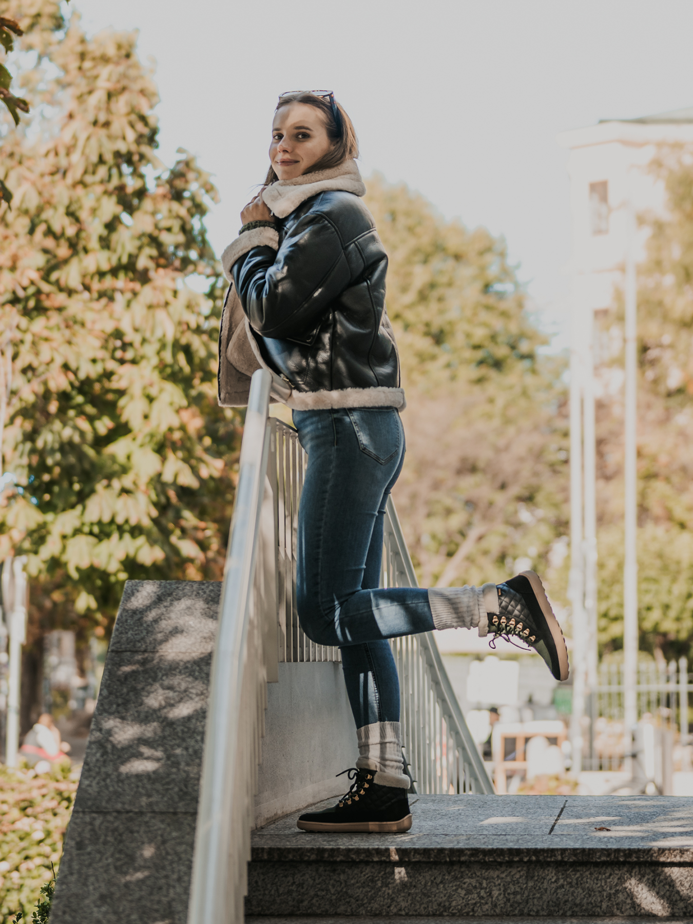 Barfußstiefel Be Lenka Olivia - Schwarz & Dunkelgrün