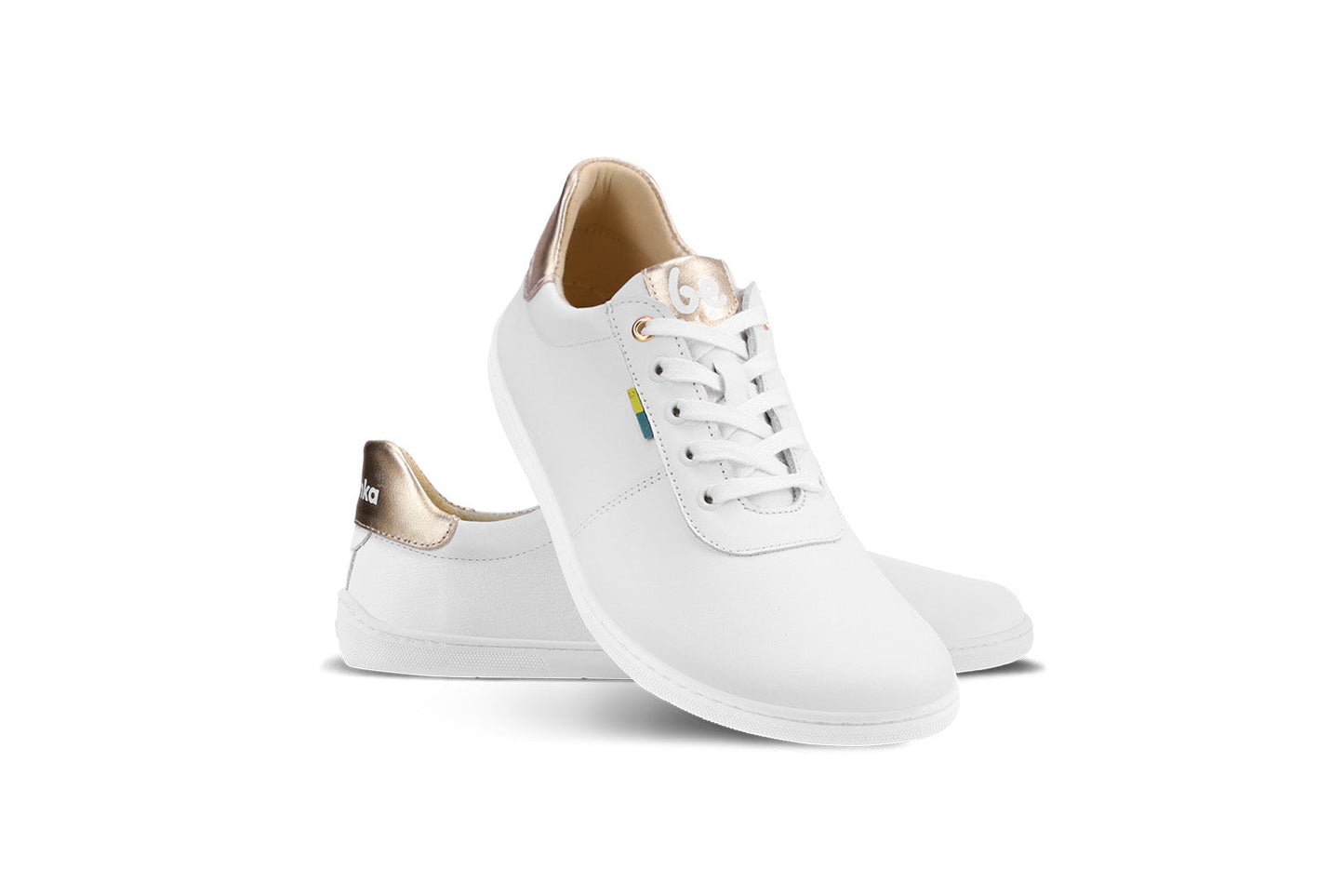 Barfußschuhe Be Lenka Royale - Weiß & Gold