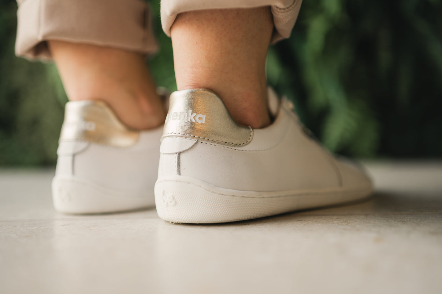 Barfußschuhe Be Lenka Royale - Weiß & Gold