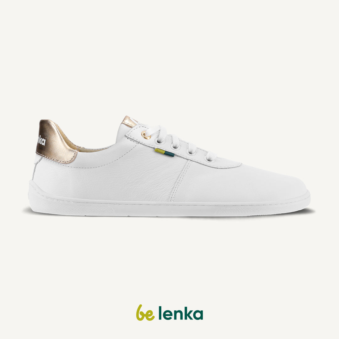 Barfußschuhe Be Lenka Royale - Weiß & Gold