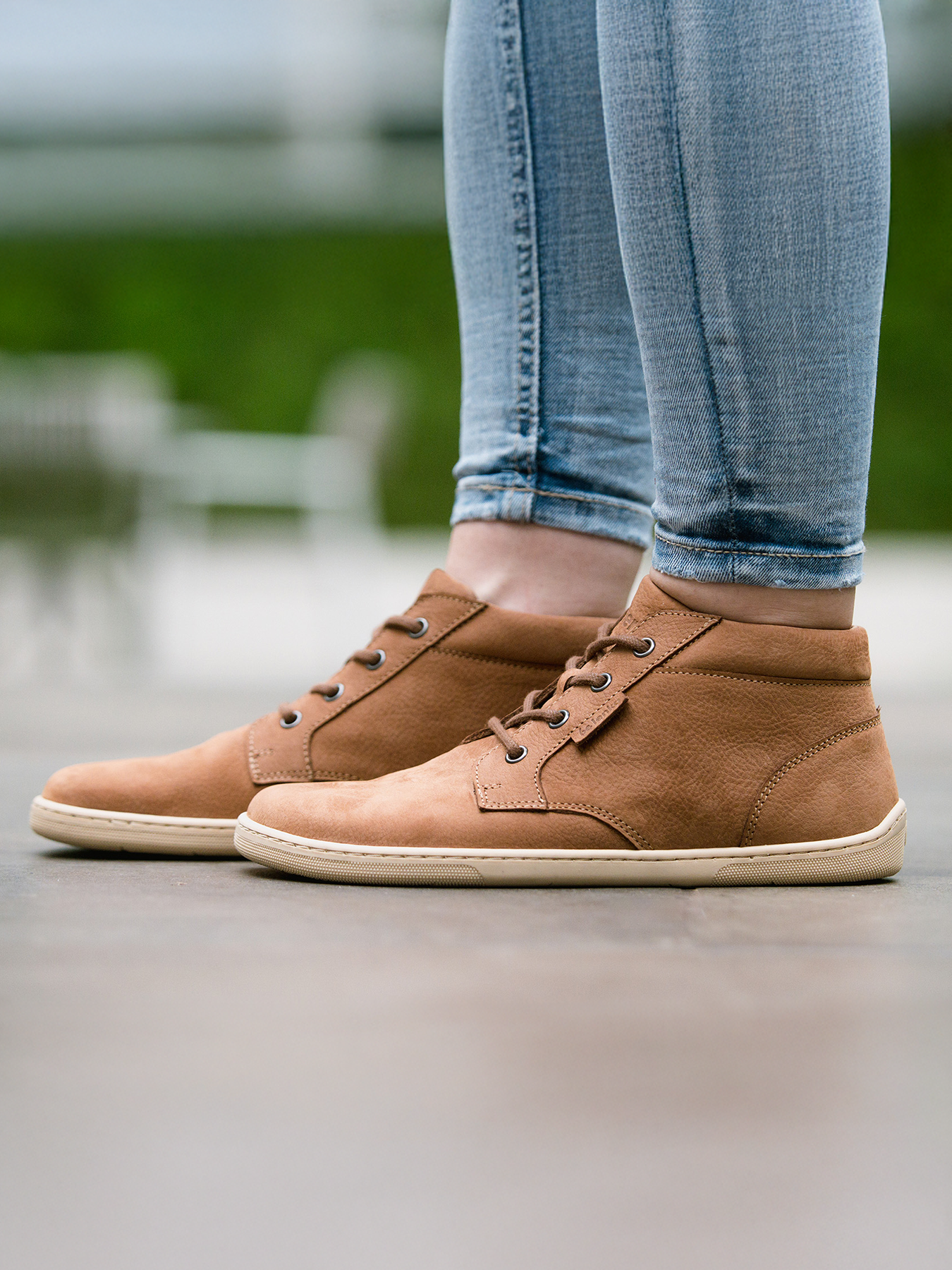 Barfußschuhe - Be Lenka - Synergy - Cognac & Beige