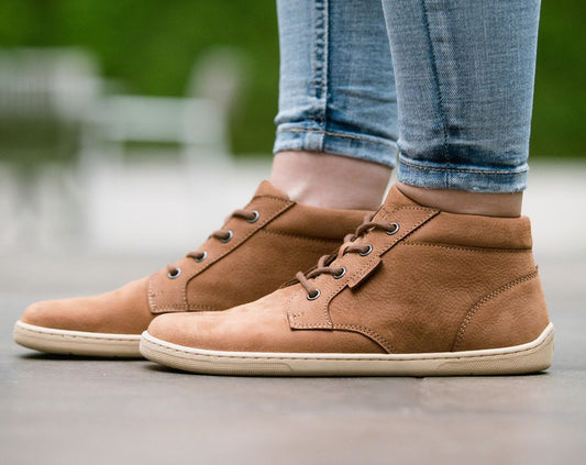 Barfußschuhe - Be Lenka - Synergy - Cognac & Beige
