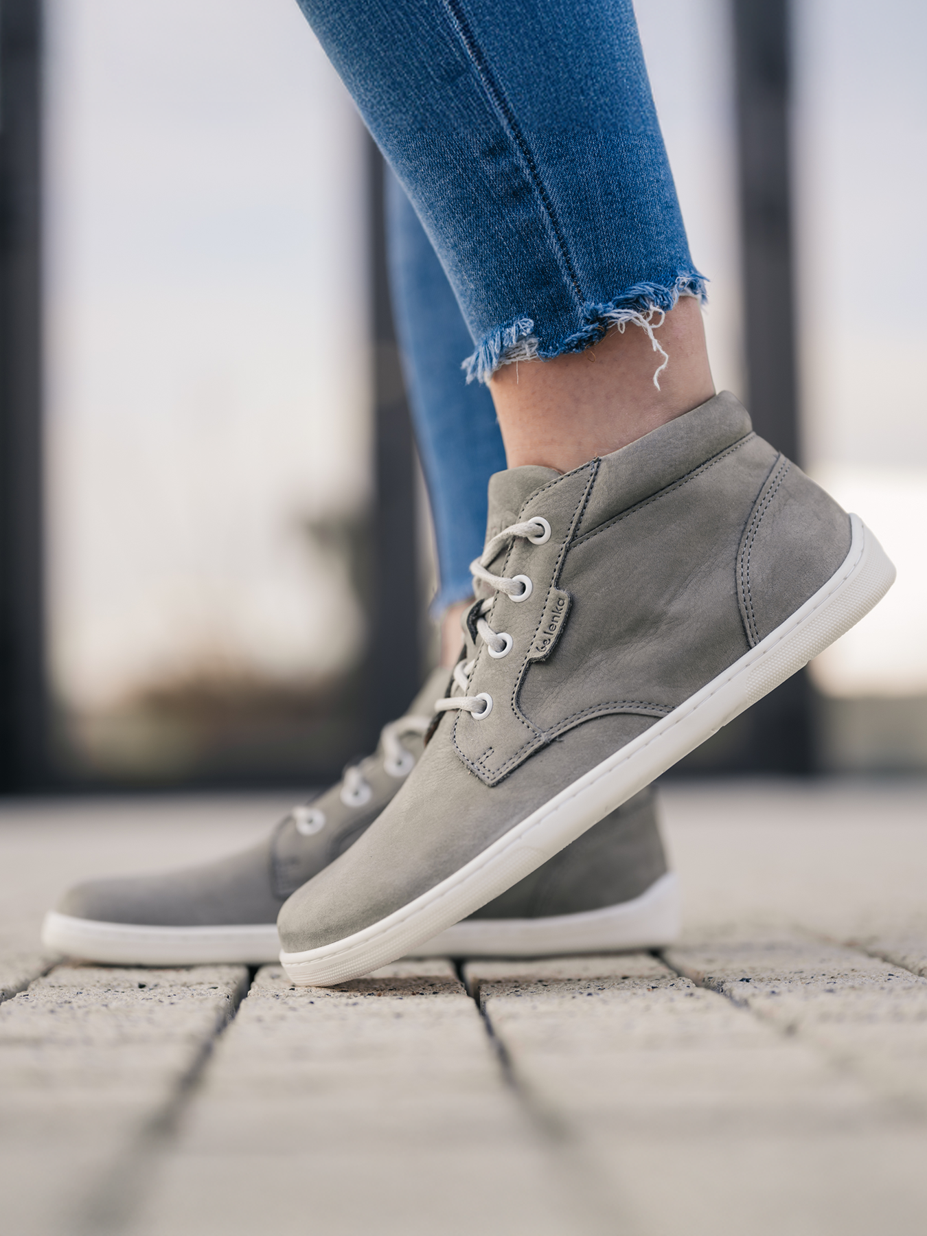 Barfußschuhe Be Lenka Synergy - Pebble Grey