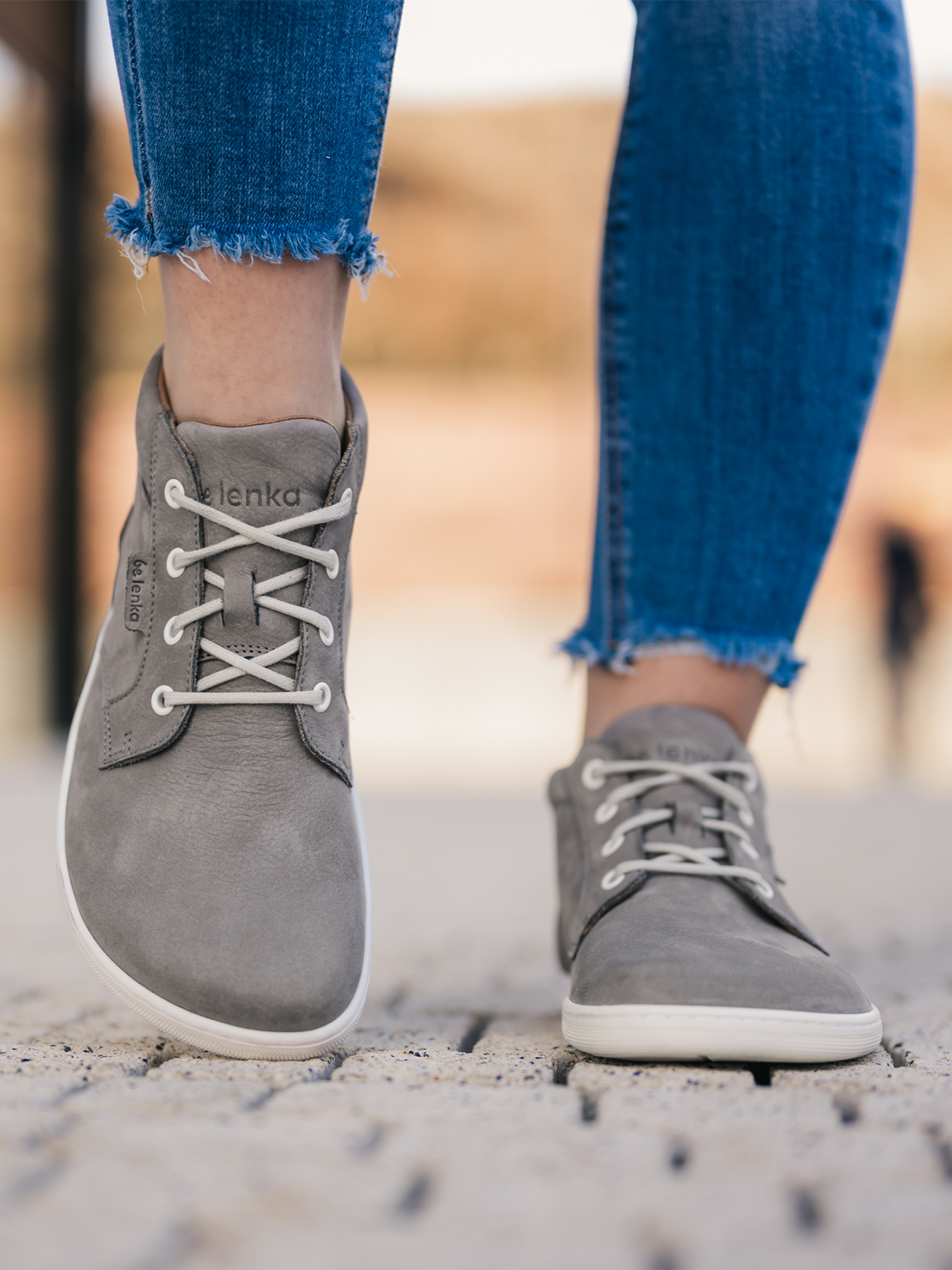 Barfußschuhe Be Lenka Synergy - Pebble Grey