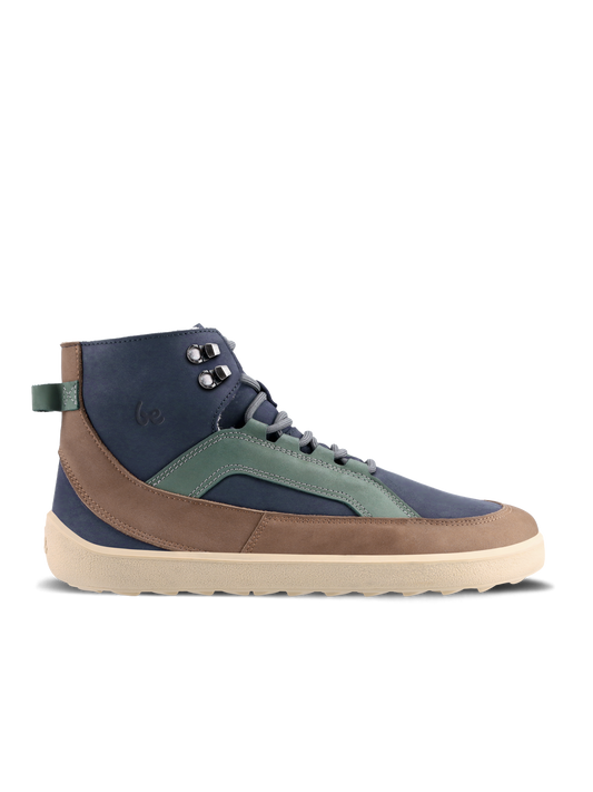 Barefoot Boots Be Lenka York - Navy, Brown & Beige