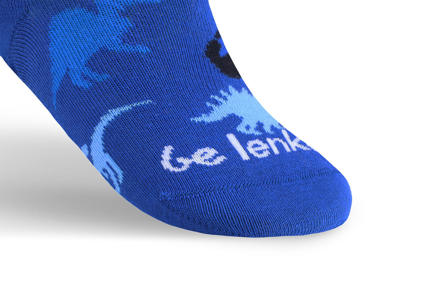 Kinder Barfußsocken Be Lenka Kids - Crew - Dino - Königsblau - 3er Pack