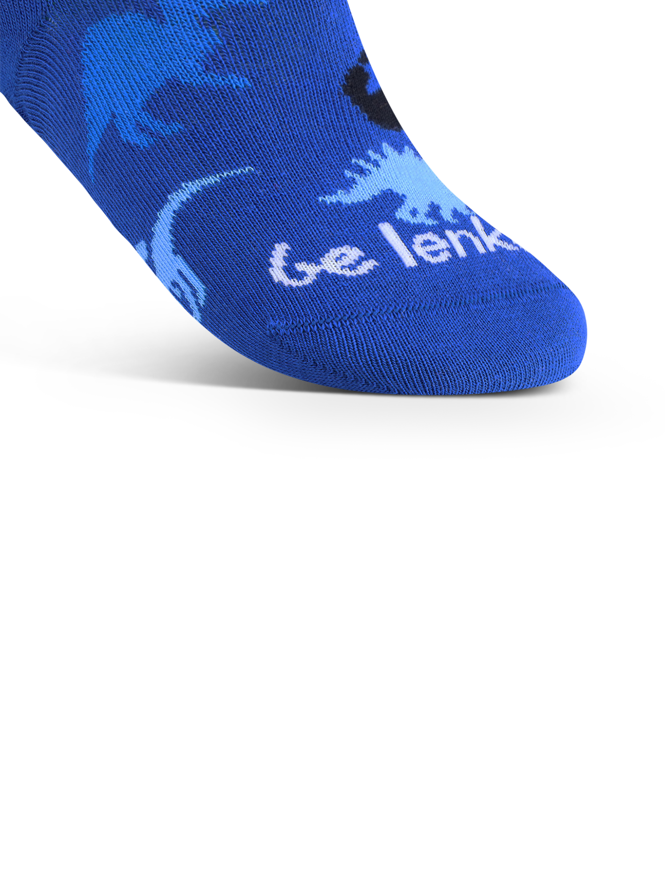 Kids barefoot Socks Be Lenka Kids - Crew - Dino - Royal Blue