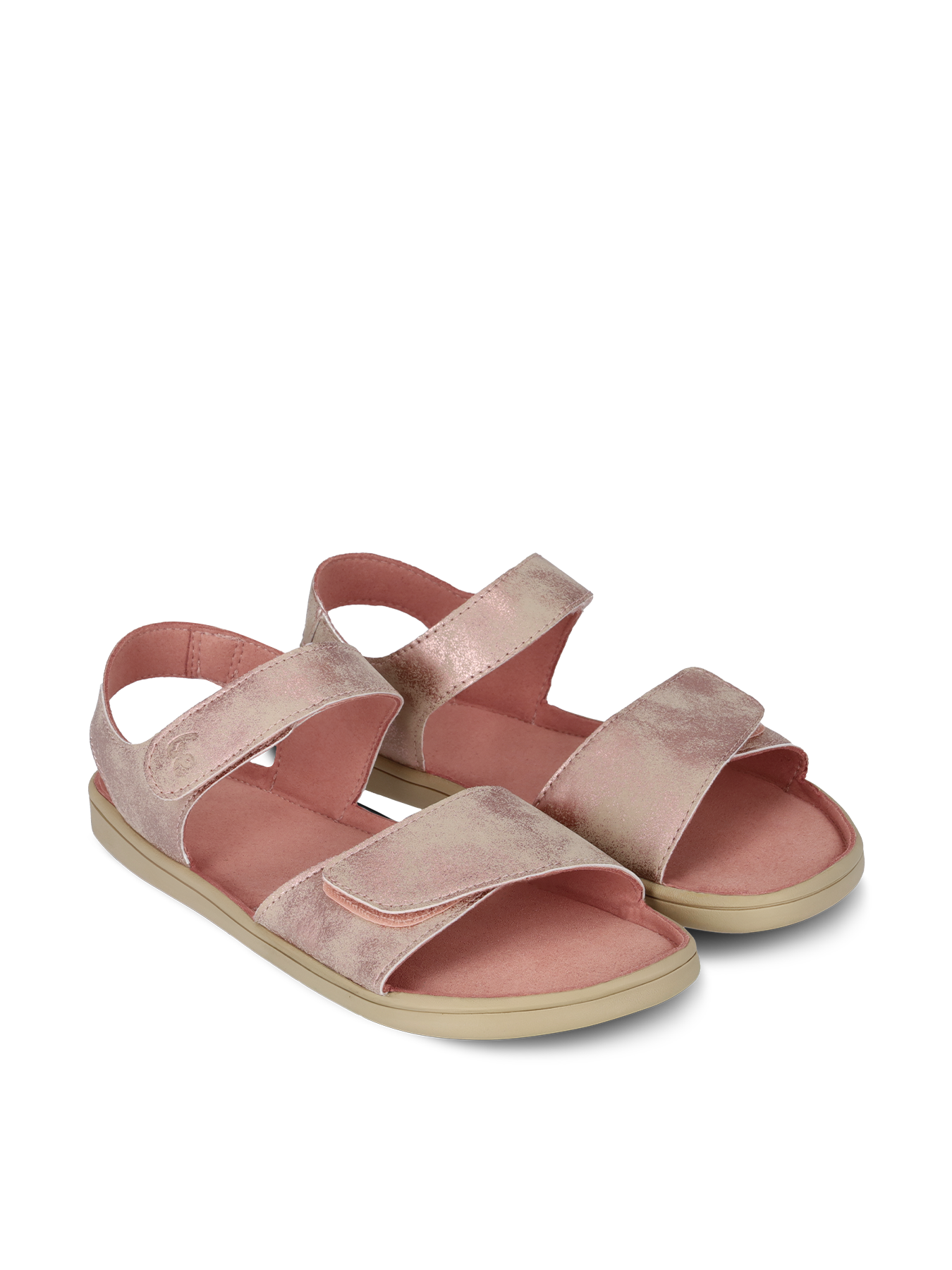 Kinder-Barfußsandalen Be Lenka Miami Junior - Coral Sparkle