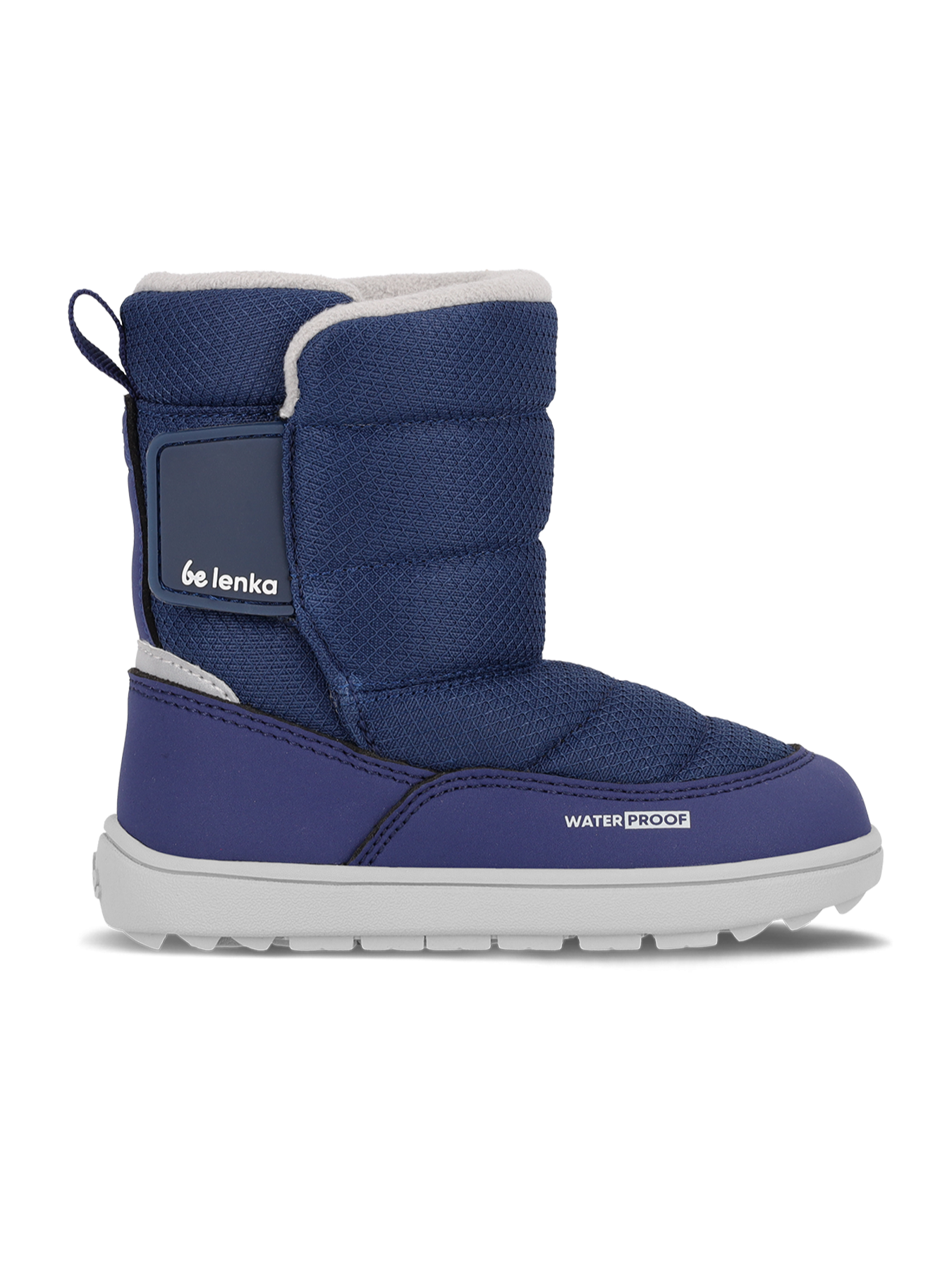 Kids barefoot snow boots Be Lenka Ailo Preschool - Dark Blue