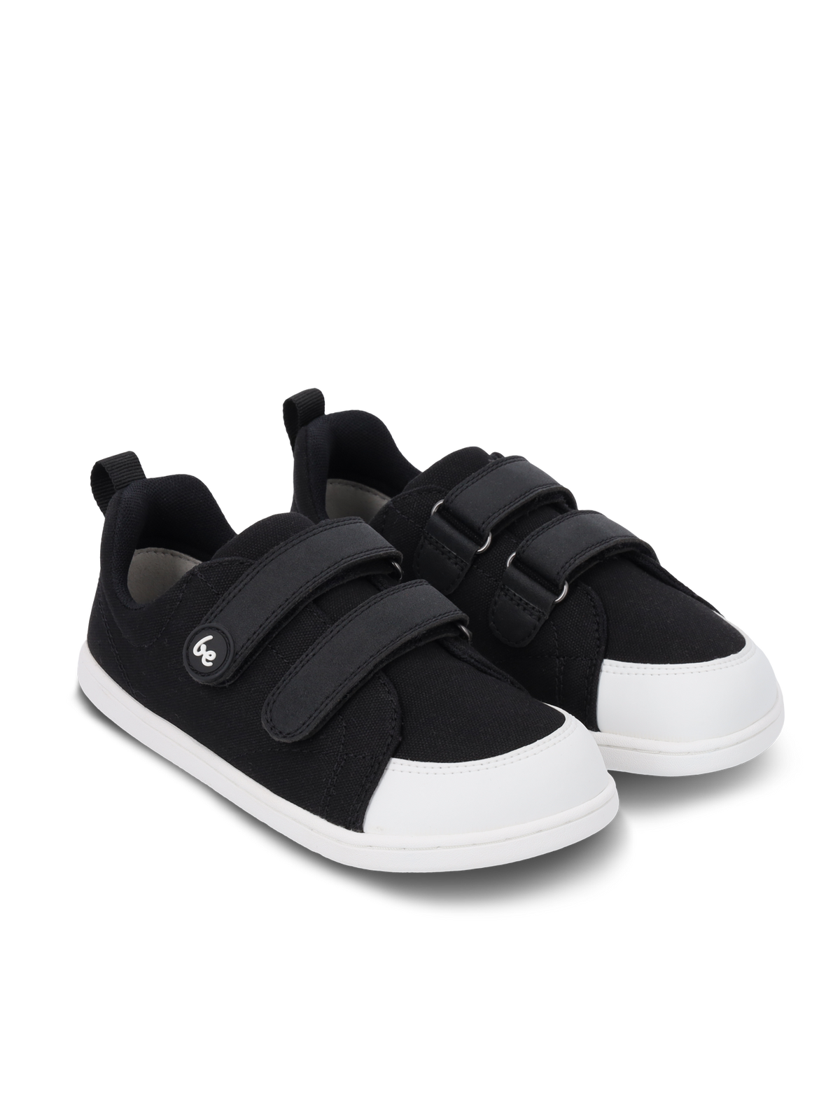 Kids barefoot sneakers Be Lenka Canvi Kids - Black & White