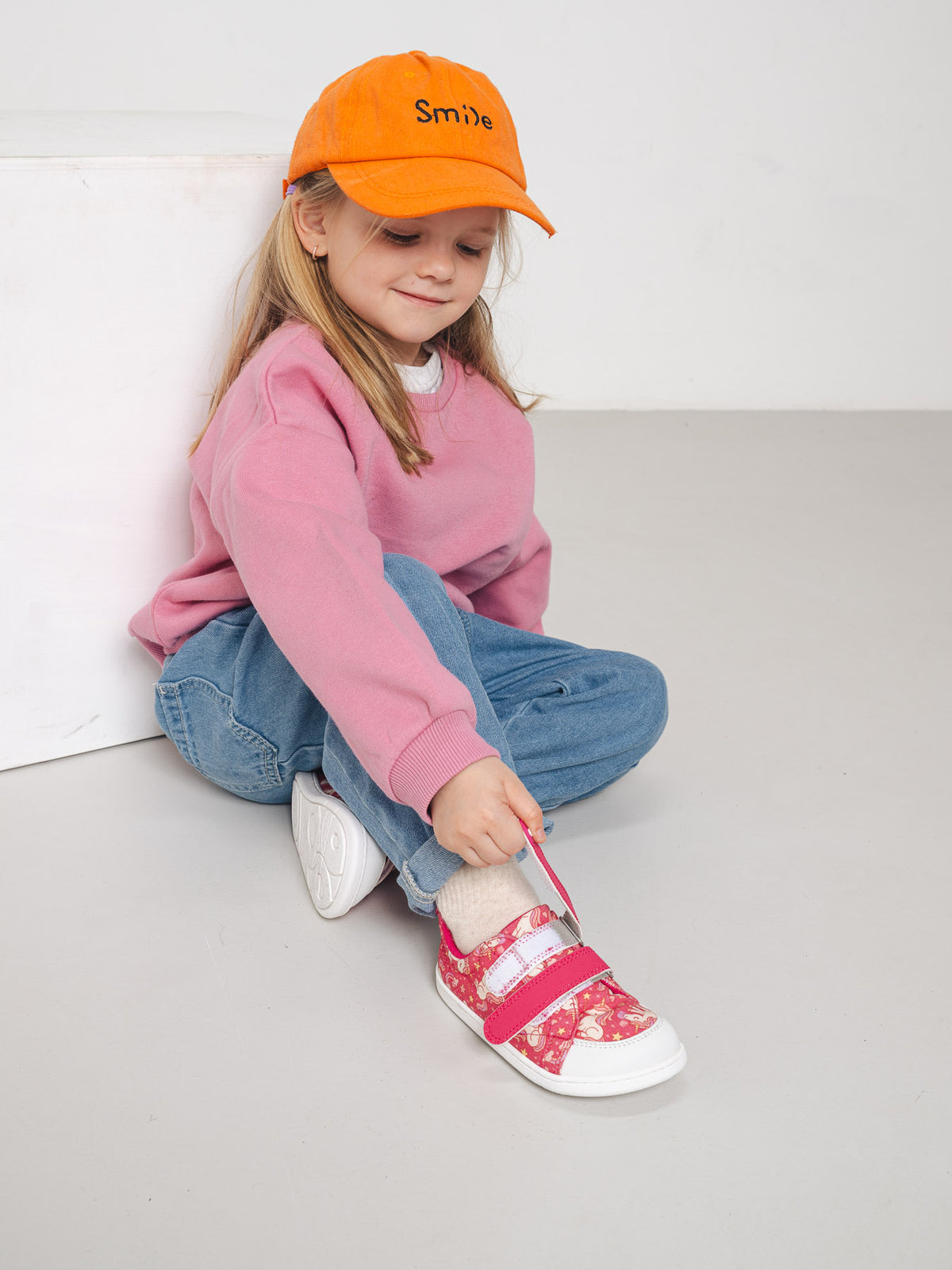 Kids barefoot sneakers Be Lenka Canvi Kids - Unicorn