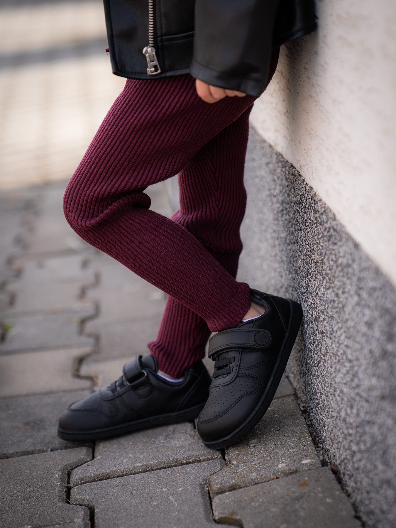 Barfuß-Sneaker für Kinder Be Lenka Scoot Kids - All Black