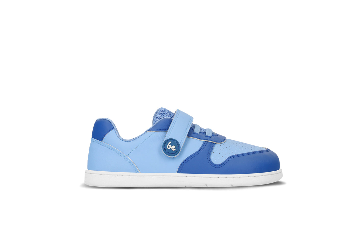 Kids barefoot sneakers Be Lenka Scoot Kids - Light & Royale Blue