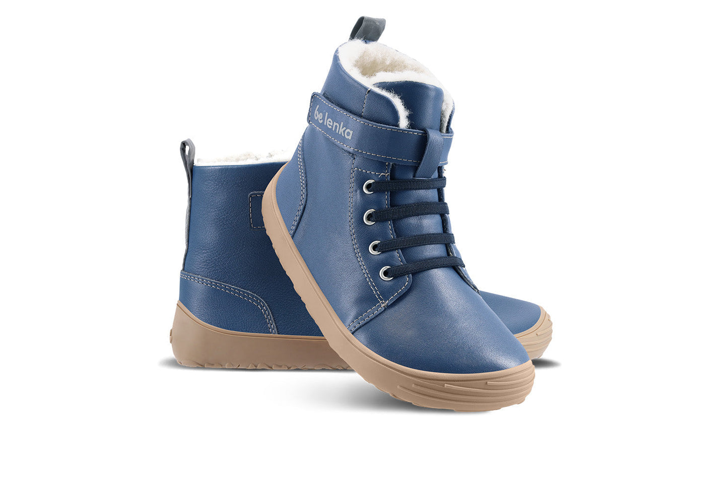 Winter-Barfußstiefel Be Lenka Winter Kids - Ocean Blue
