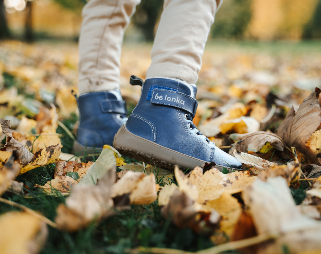 Winter-Barfußstiefel Be Lenka Winter Kids - Ocean Blue