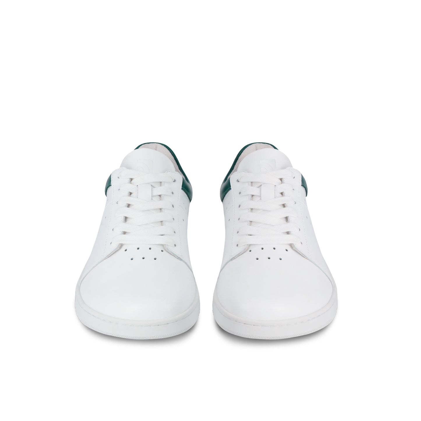 Barfuß-Sneaker Barebarics Enigma - Weiß & Dunkelgrün